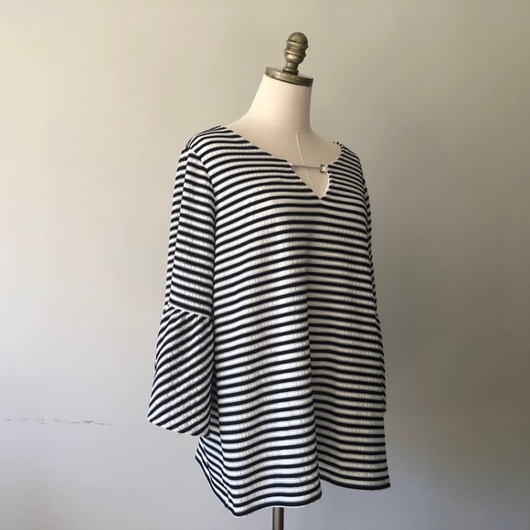 Pullover Calvin Klein Large Striped Top - Picture 4 of 11